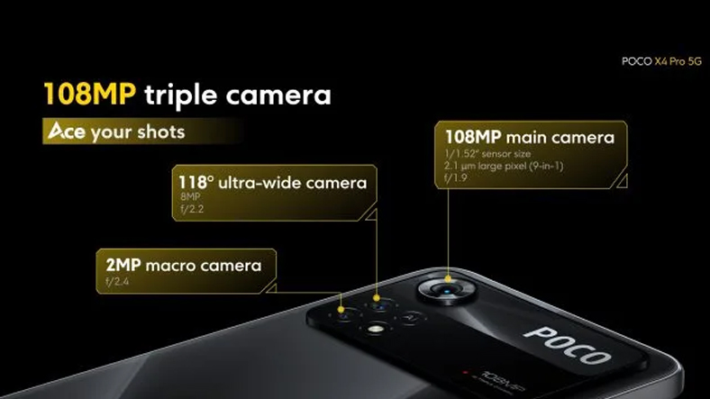 Xiaomi Poco X4 Pro 5G Camera Specification Review