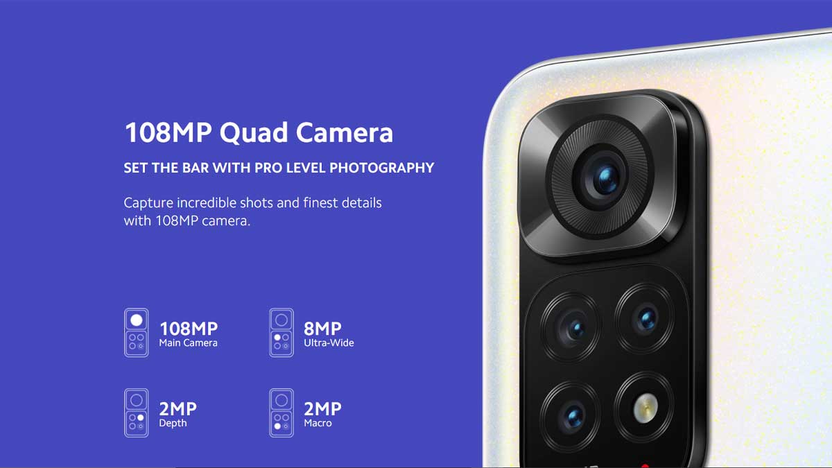 Xiaomi Redmi Note 11S Camera Specification