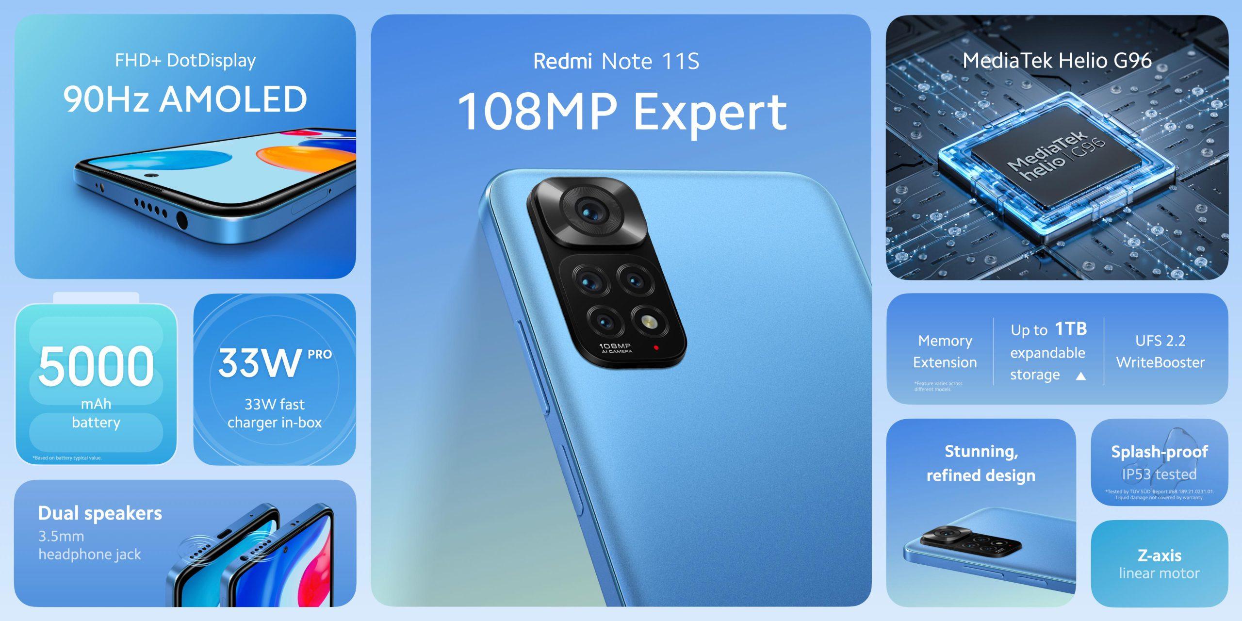 Xiaomi Redmi Note 11S Full Specification