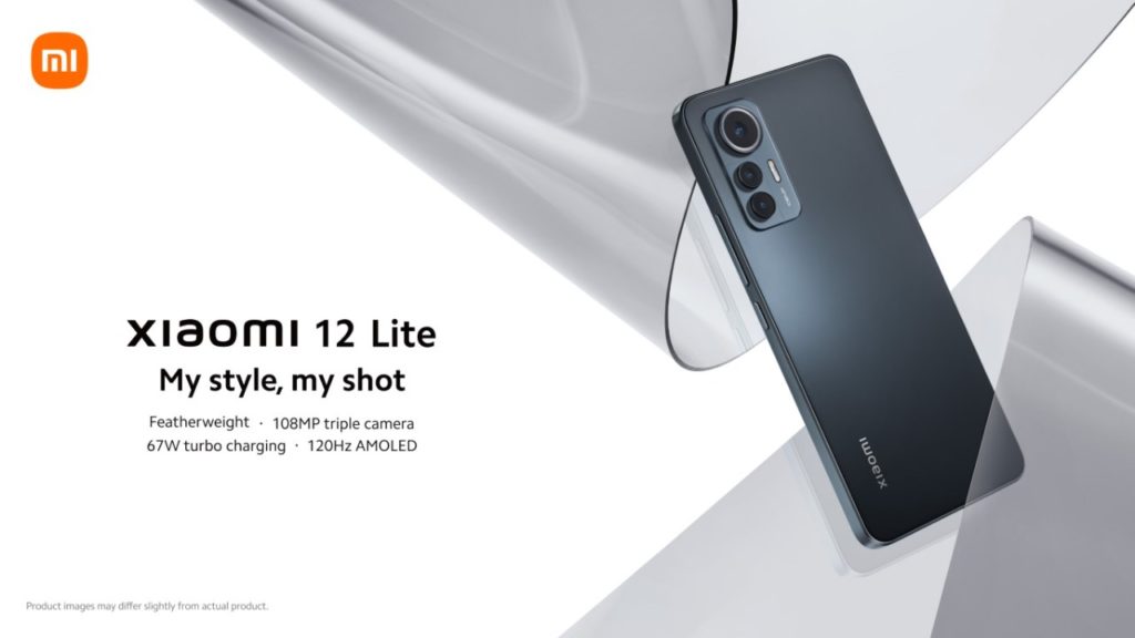 Xiaomi 12 Lite Design 2