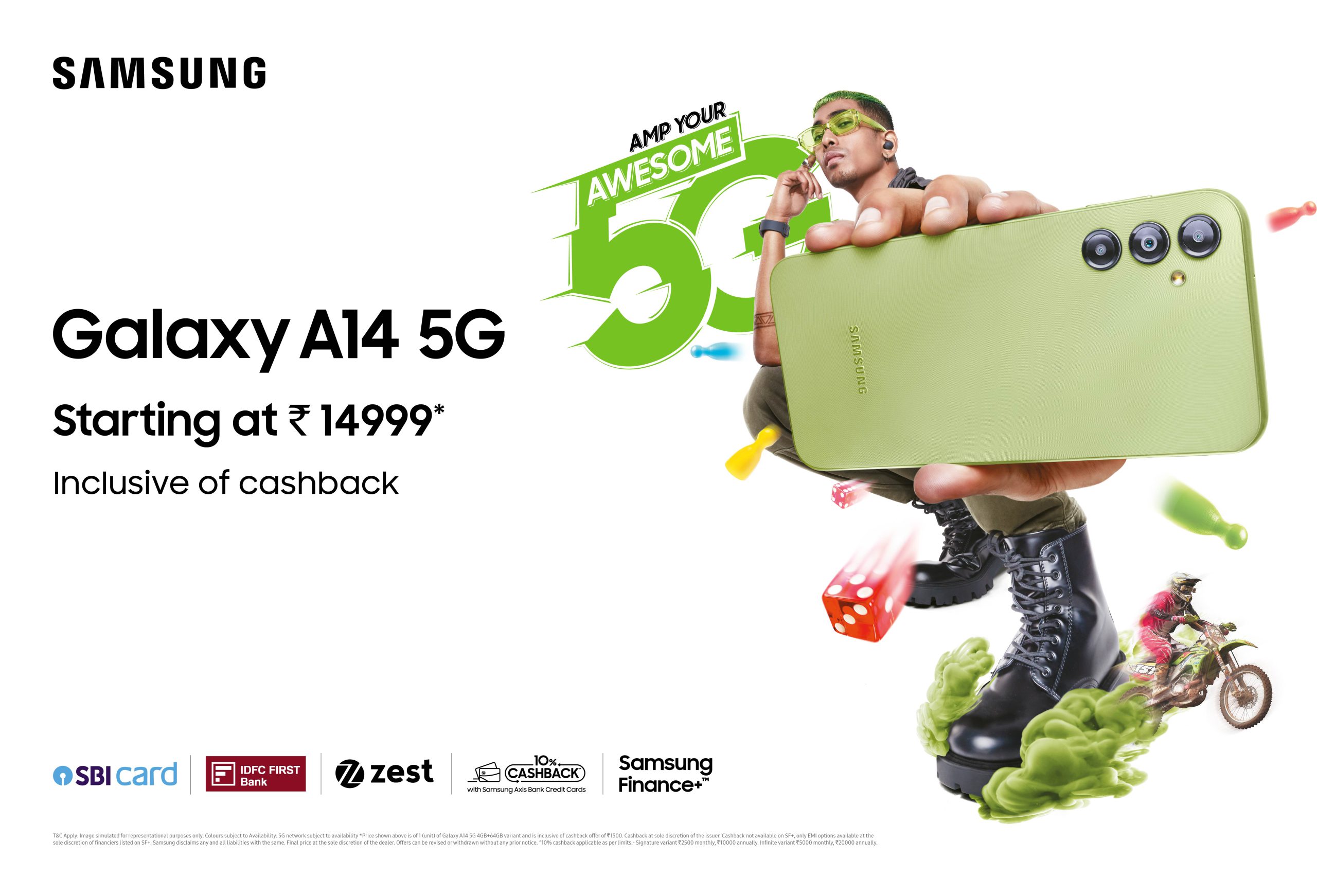 Samsung Galaxy A14 5G Infographic