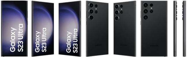 Samsung Galaxy S23 Ultra Sides