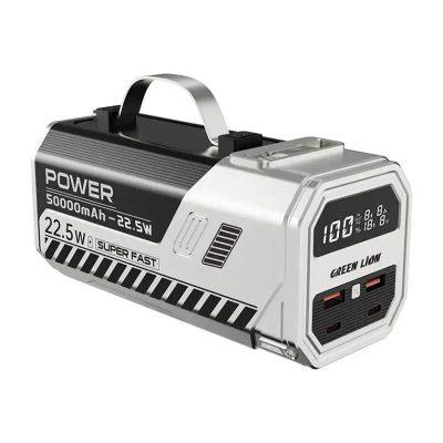 Green Lion 50000mAh Power Bank 22.5W Front