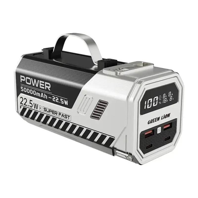 Green Lion 50000mAh Power Bank 22.5W Front