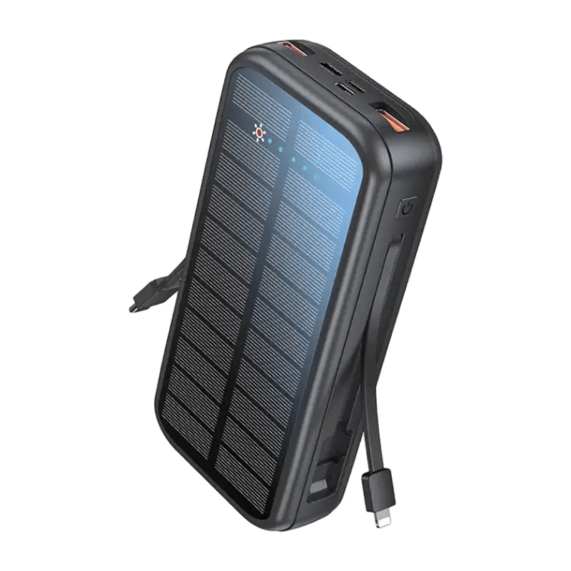 Green Lion PD2OW Solar 2 20000mAh Power Bank Front