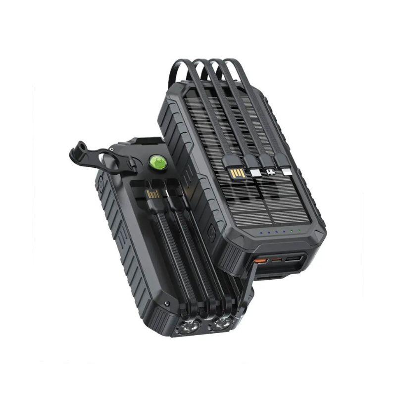 2 پاوربانک خورشیدی گرین لاین مدل Green Lion Solar MATE 20000mAh Power Bank - Image 1