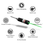 دستگاه تنظیم نشانه (Boresighter) لیزری سبز مدل AeroShot X-03