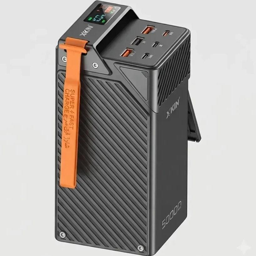 5Y_38uxP4cPZIme1 پاوربانک ایکس کین xkin مدل XK-PB2515 ظرفیت 5۰۰۰۰ میلی آمپر - Image 1